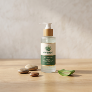 OVERLO Nourishing Aloe Facial Serum – Deep Hydration & Soothing Care, 100ml